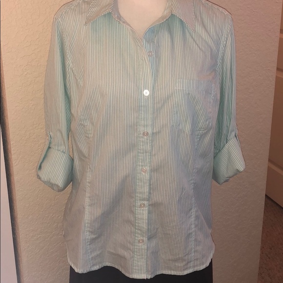 Button Down Blouse - Picture 1 of 7
